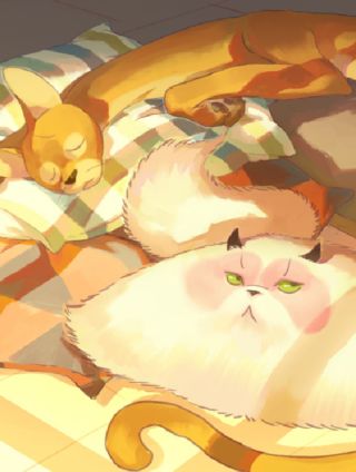 一滩猫与一根猫漫画脑洞_banner