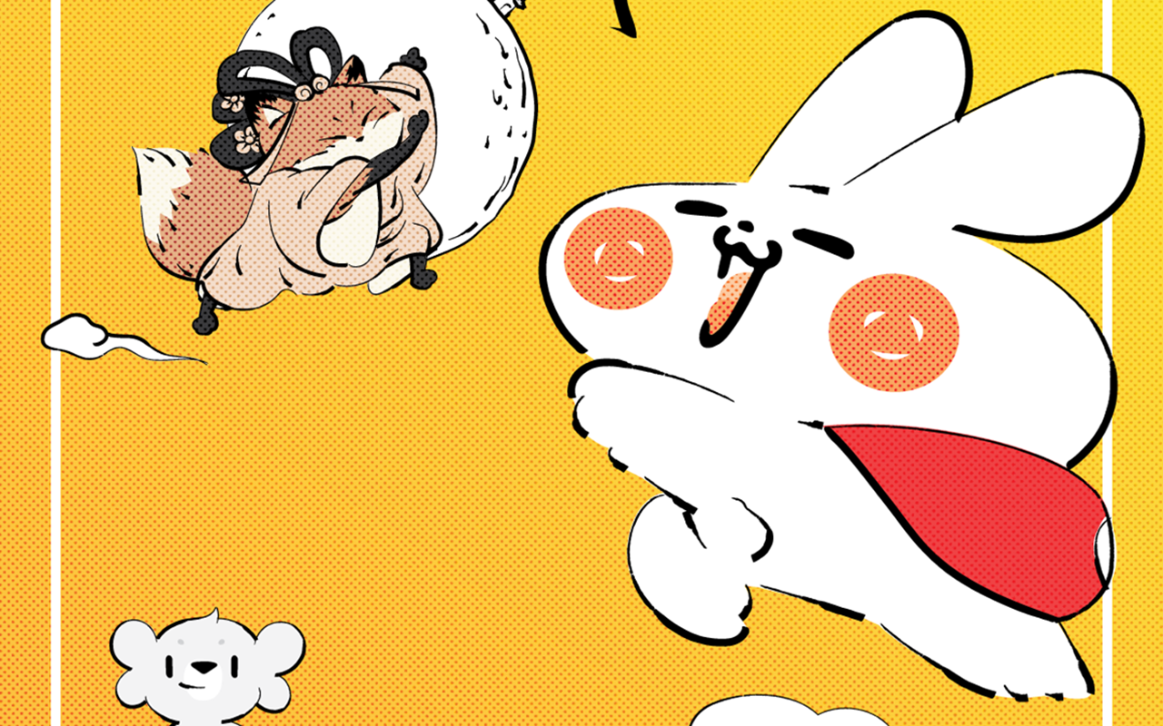 兔爷 插画_banner