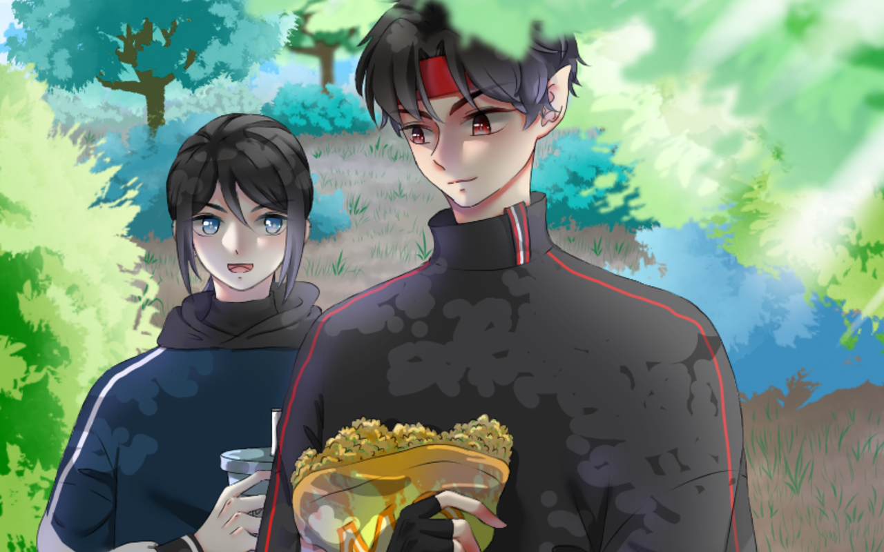 萌星人火龙果去海边_banner